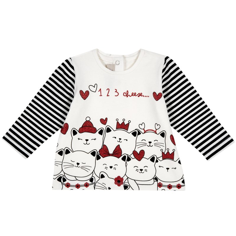 T-SHIRT LONG SLEEVE - WHITE