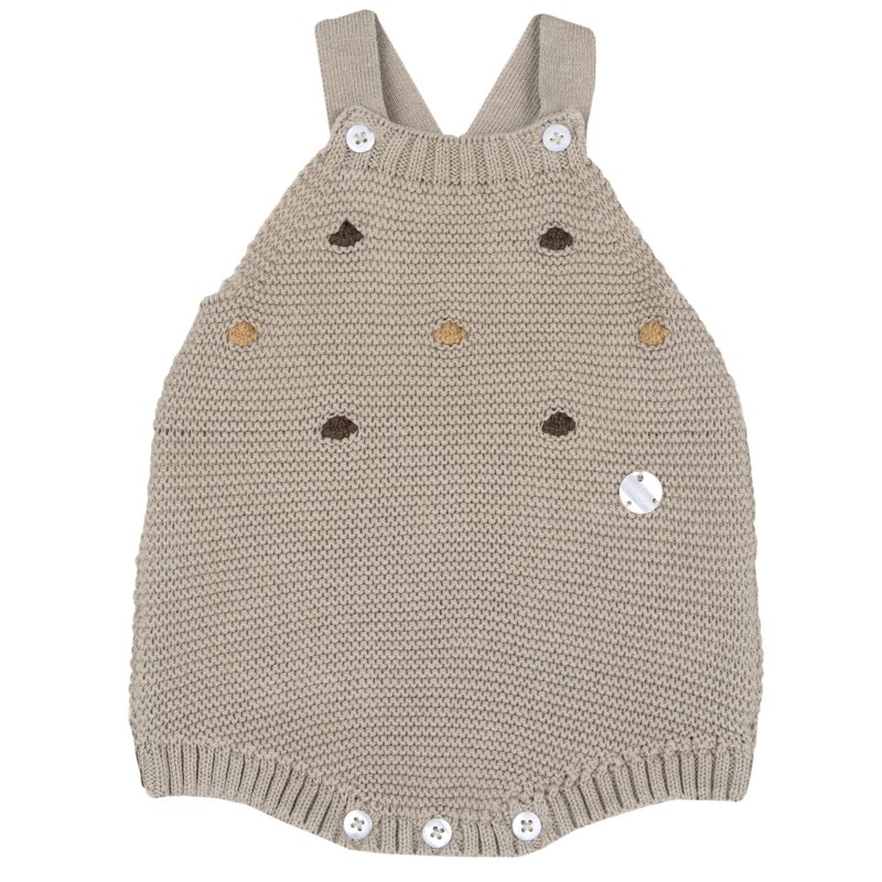 ROMPER SLEEVELESS - MEDIUM NATURAL