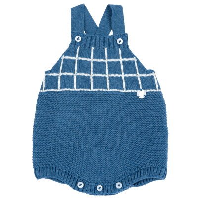 ROMPER SLEEVELESS - MEDIUM BLUE