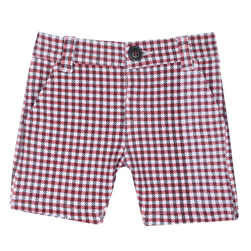 SHORTS - RED PRINTED