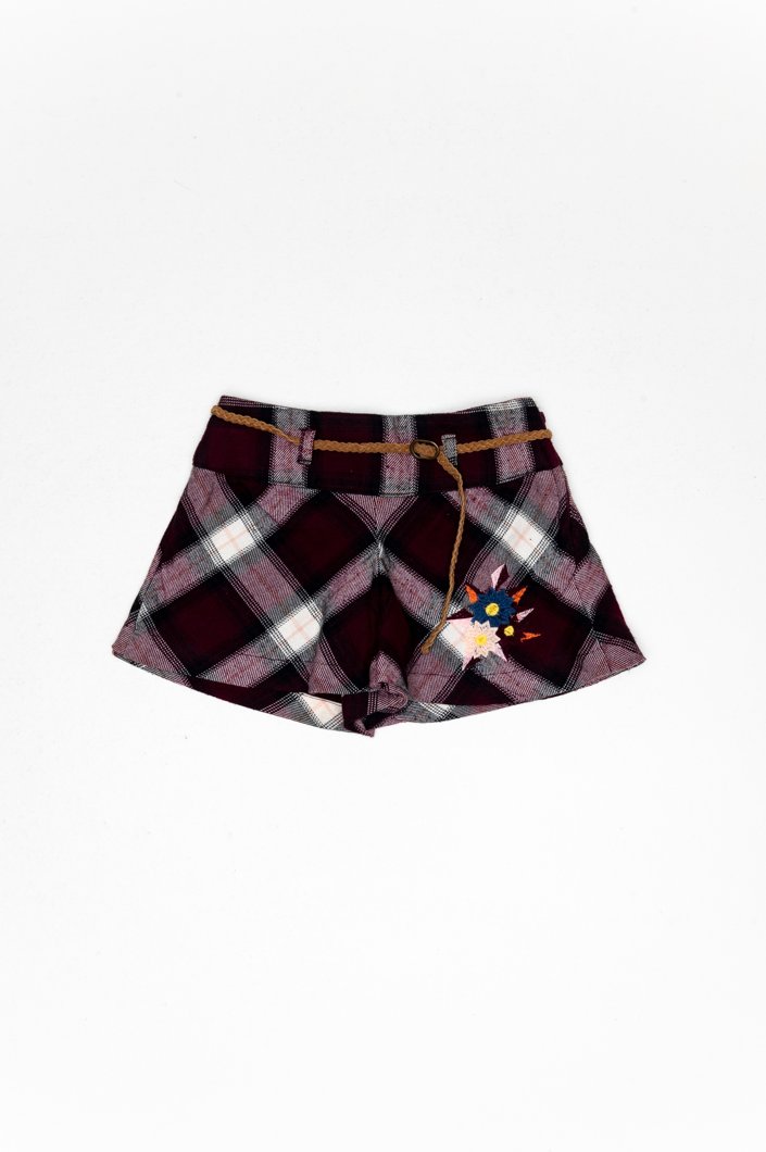 SHORTS - DARK RED