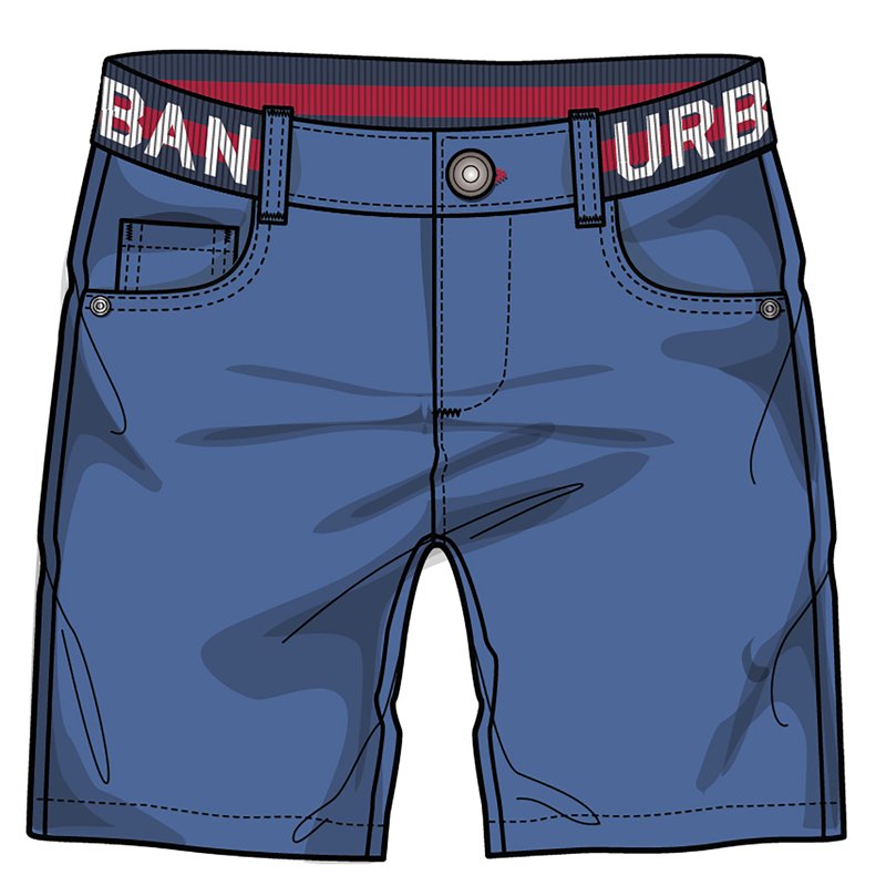 SHORTS - MEDIUM BLUE