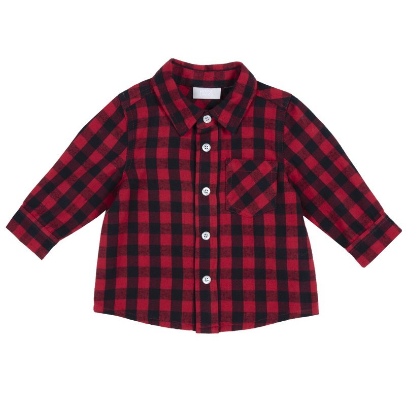 SHIRT LONG SLEEVE - MEDIUM RED