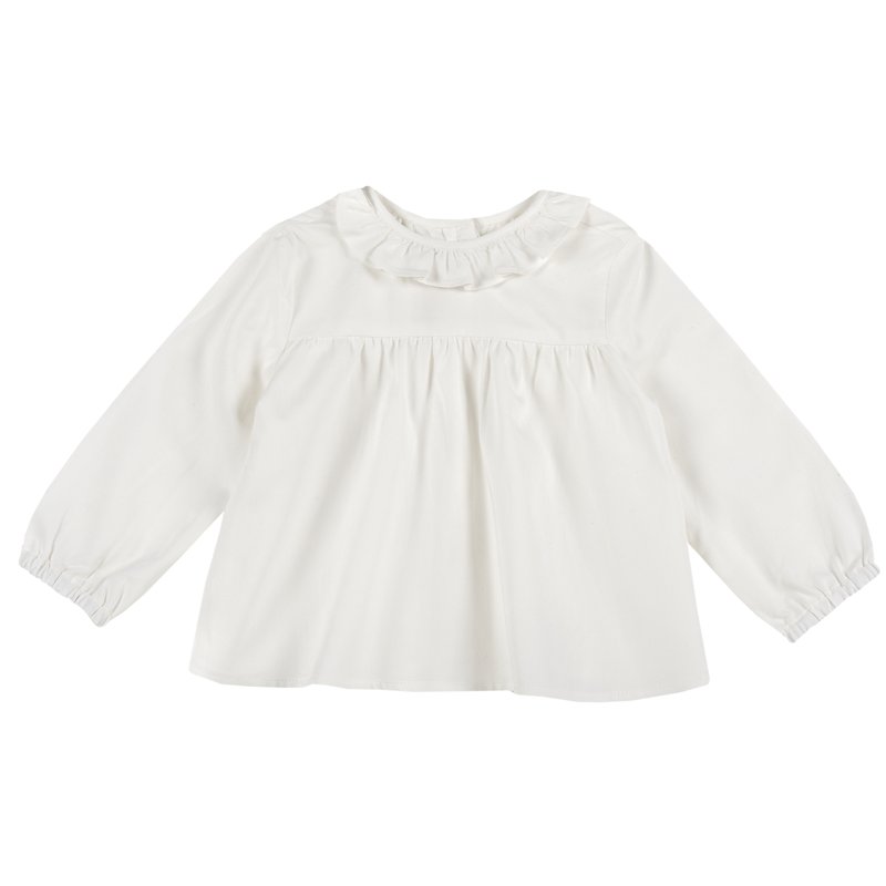 T-SHIRT LONG SLEEVE - WHITE