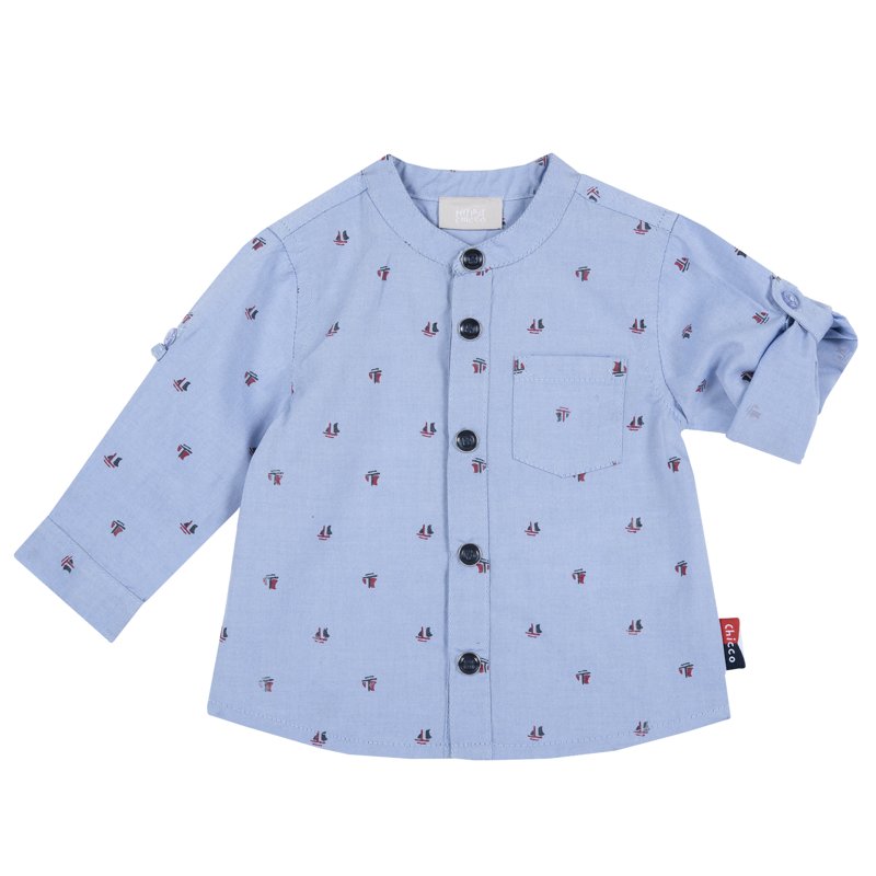 SHIRT LONG SLEEVE - LIGHT BLUE