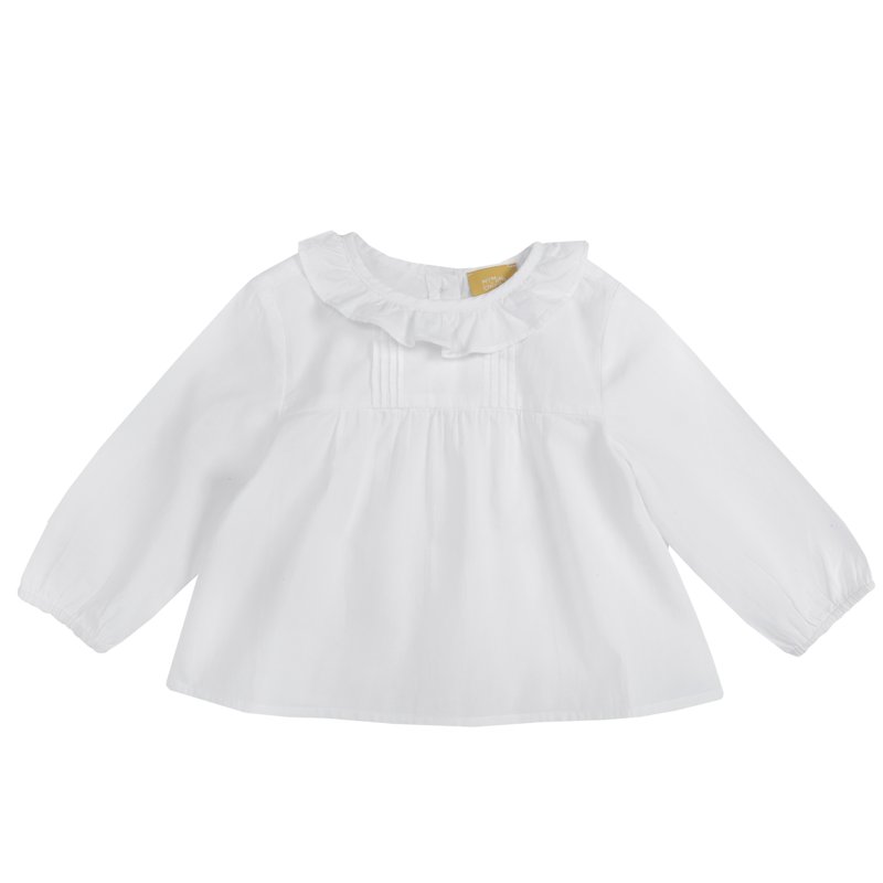 SHIRT LONG SLEEVE - WHITE