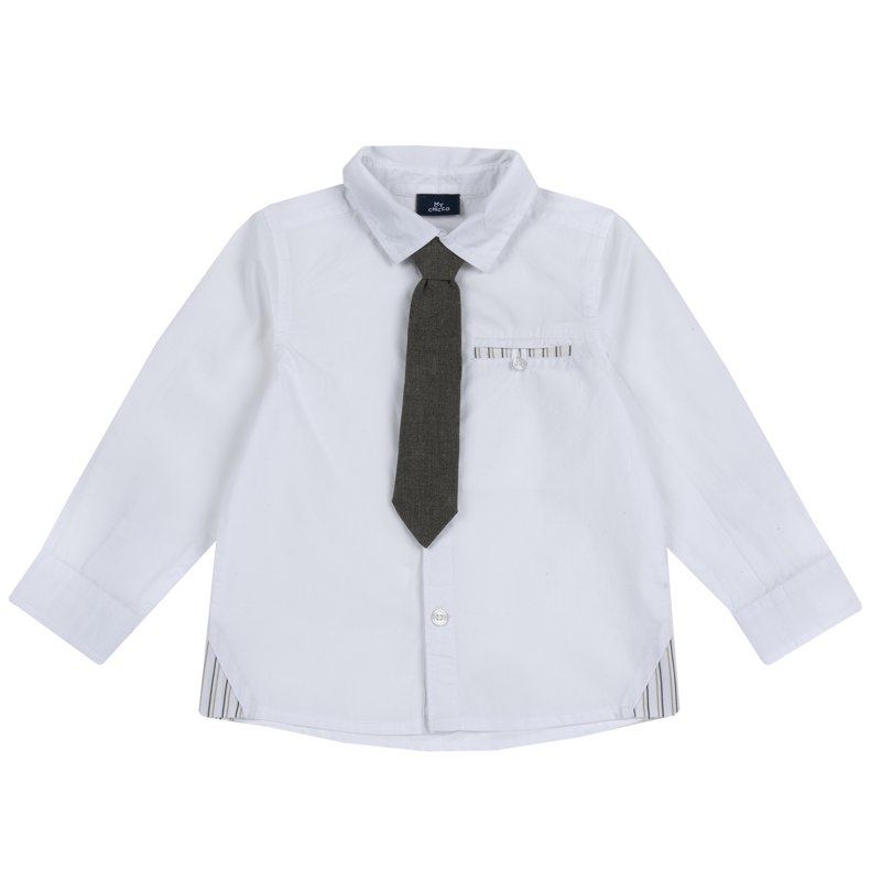 SHIRT LONG SLEEVE - WHITE