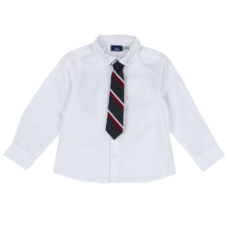 SHIRT LONG SLEEVE - WHITE