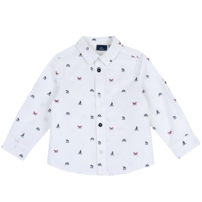 SHIRT LONG SLEEVE - WHITE