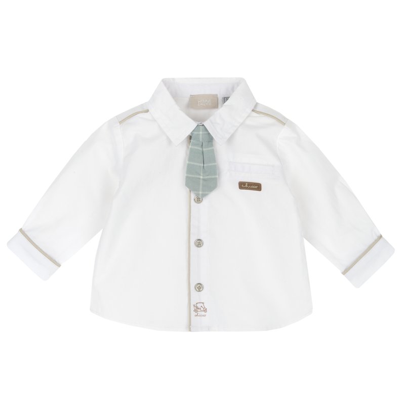 SHIRT LONG SLEEVE - WHITE