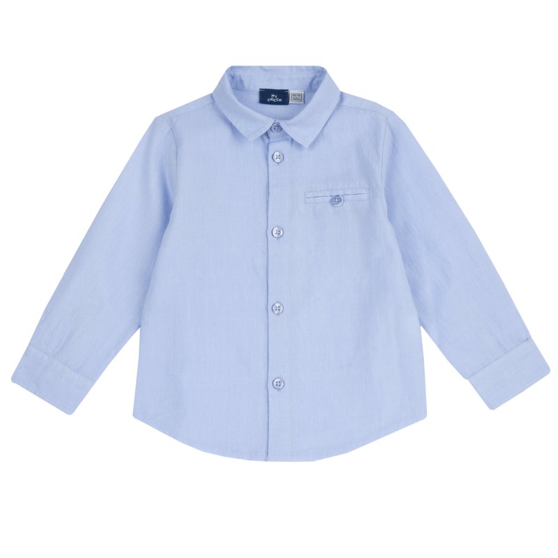 SHIRT LONG SLEEVE - LIGHT BLUE