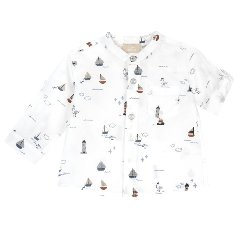 SHIRT LONG SLEEVE - WHITE