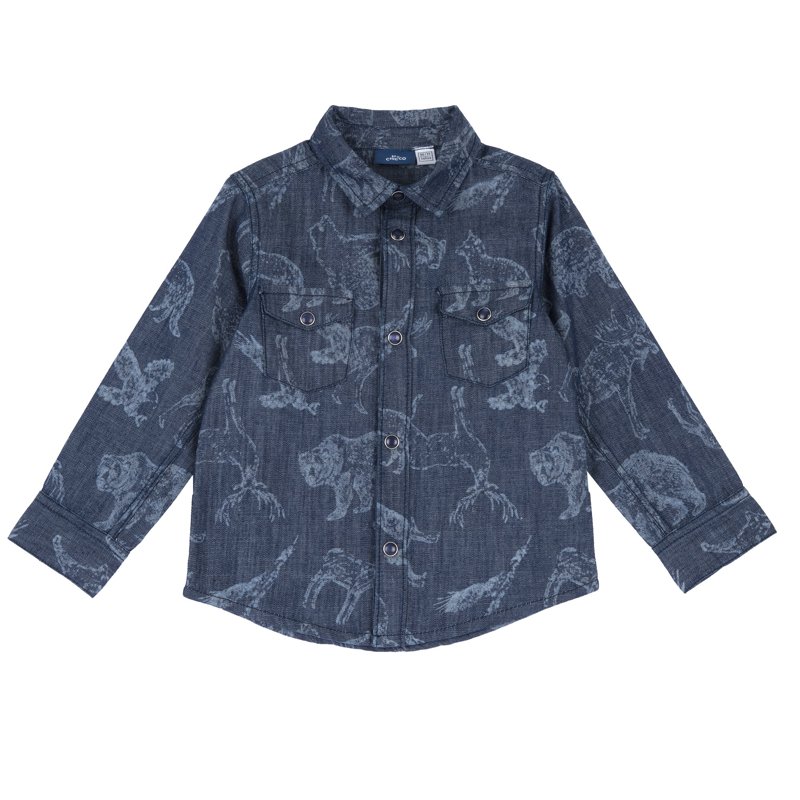 SHIRT LONG SLEEVE - DARK BLUE