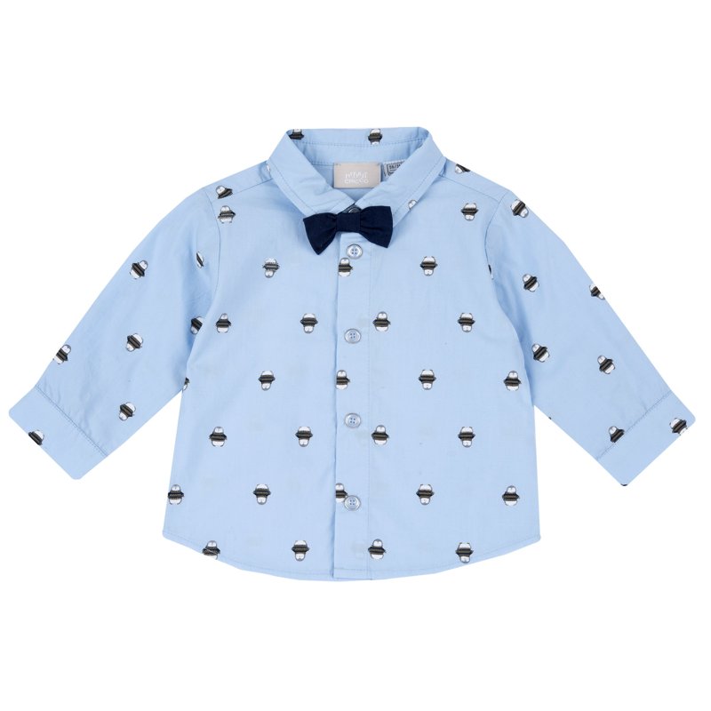 SHIRT LONG SLEEVE - LIGHT BLUE