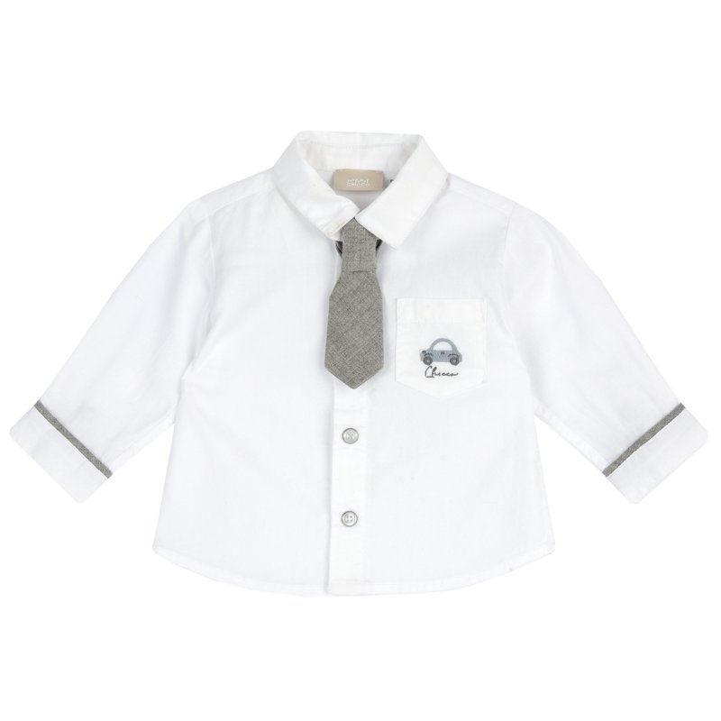 SHIRT LONG SLEEVE - NATURAL