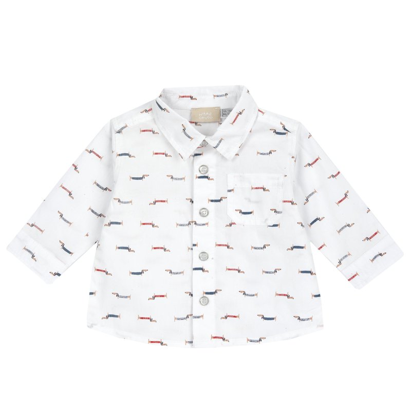 SHIRT LONG SLEEVE - WHITE