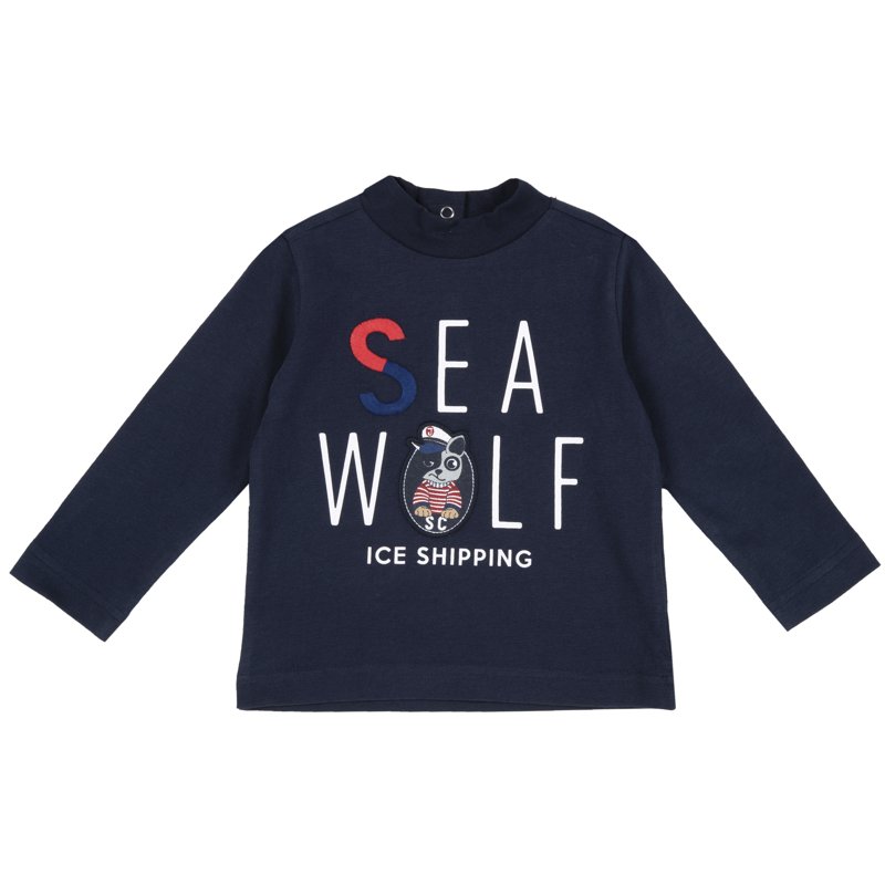 T-SHIRT LONG SLEEVE - DARK BLUE