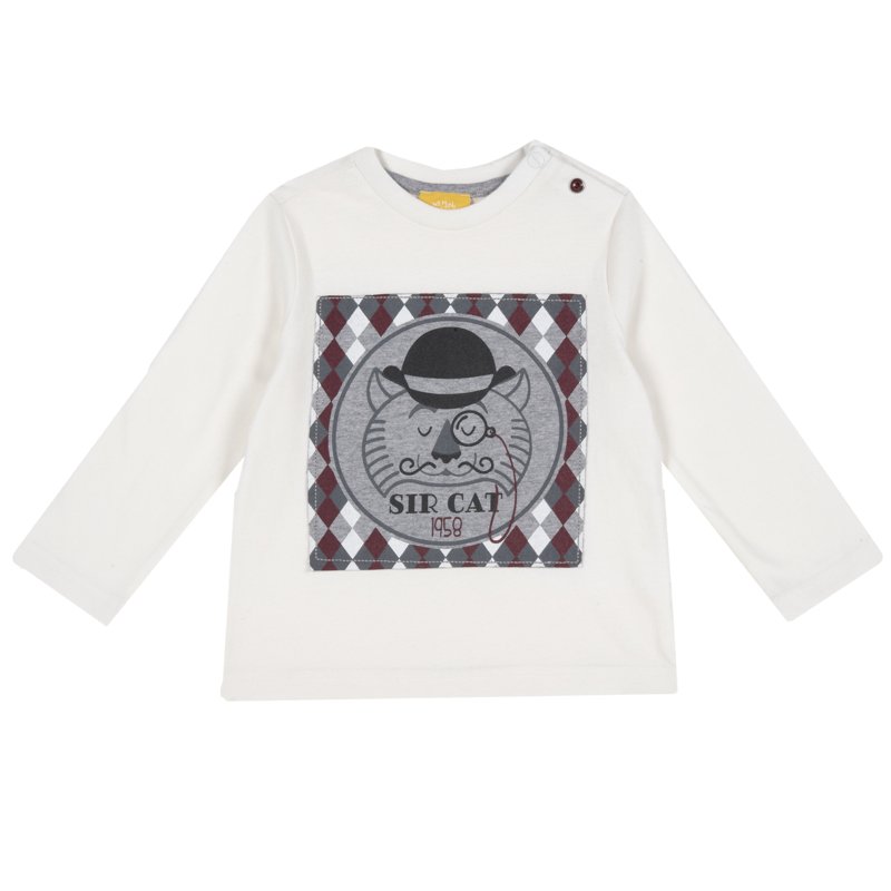 T-SHIRT LONG SLEEVE - WHITE