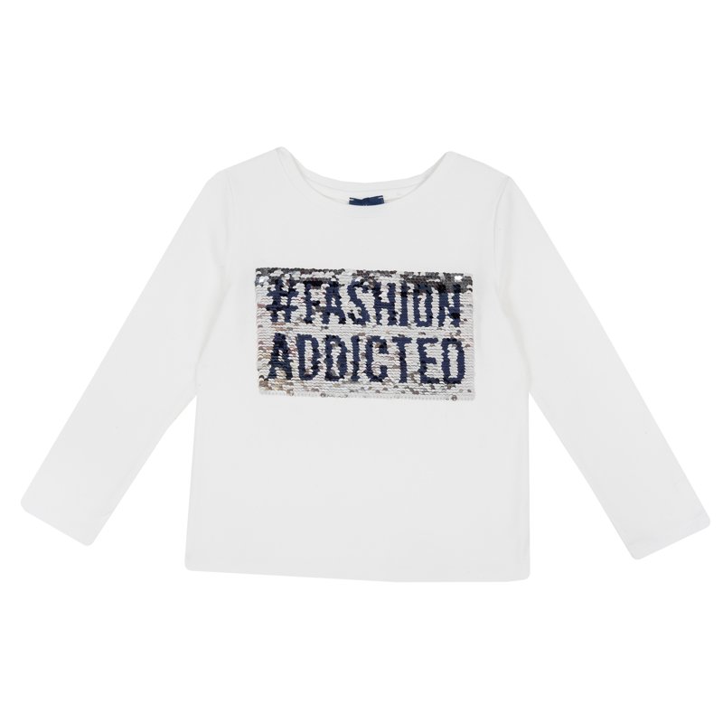 T-SHIRT LONG SLEEVE - WHITE