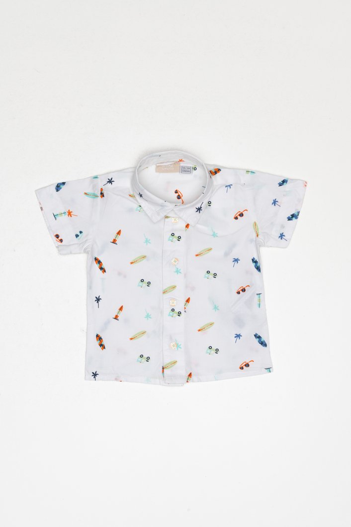 SHIRT SHORT SLEEVE - WHITE