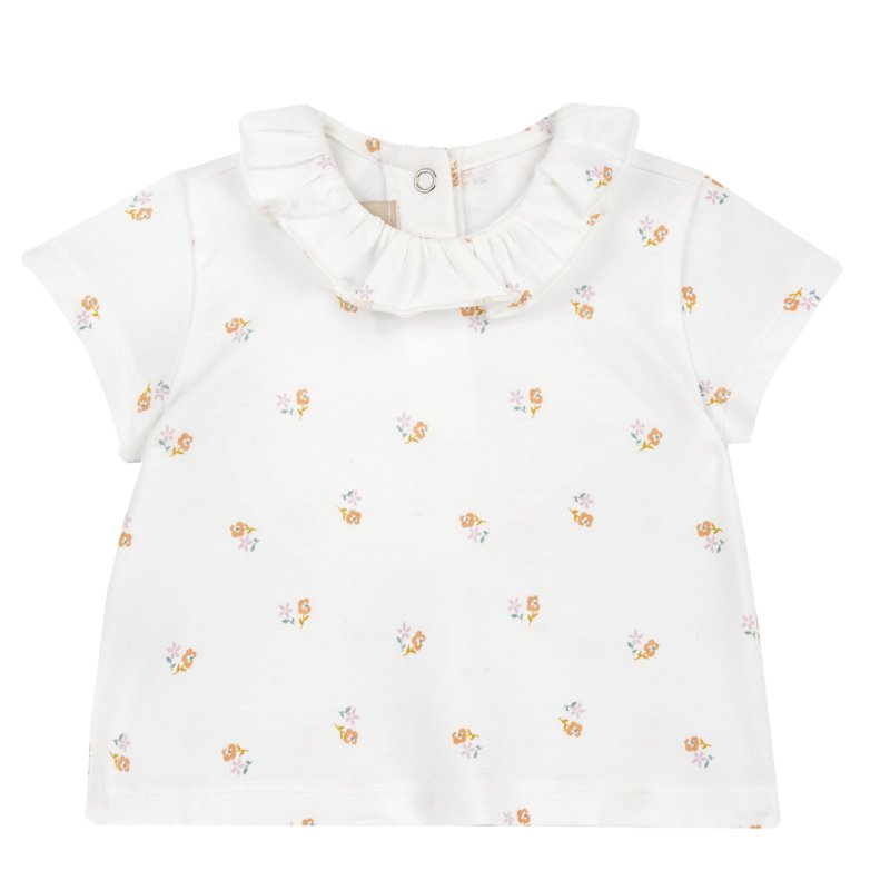 T-SHIRT SHORT SLEEVE - NATURAL PRINTED