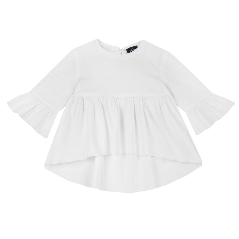 SHIRT LONG SLEEVE - WHITE