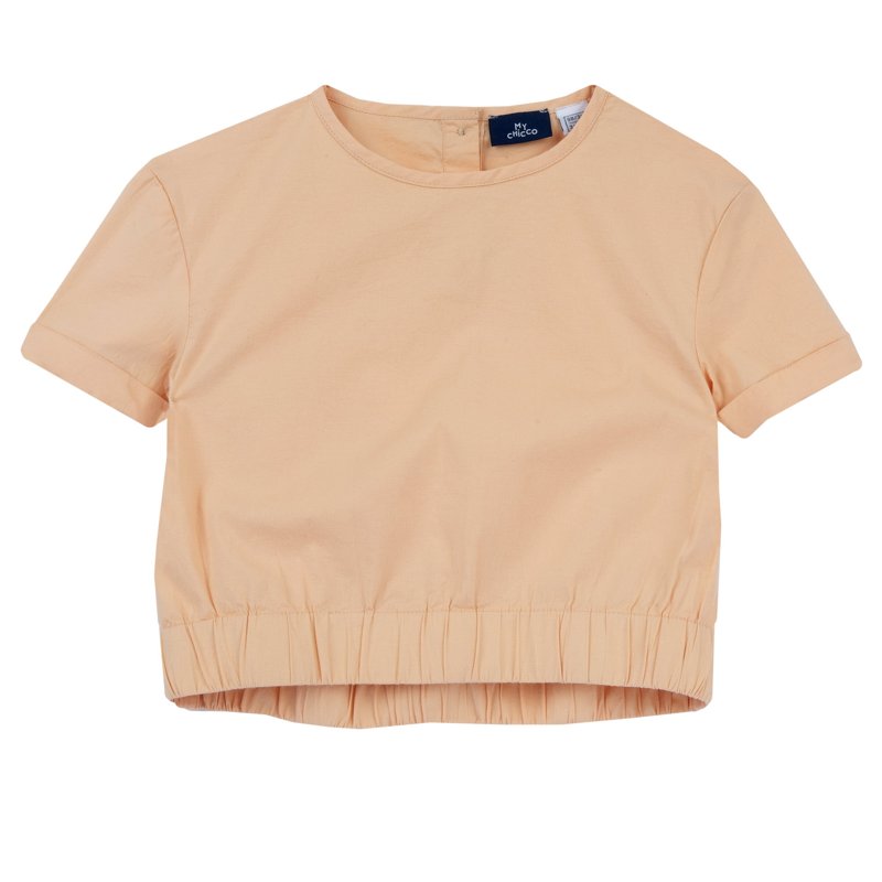 SHIRT SHORT SLEEVE - LIGHT ORANGE