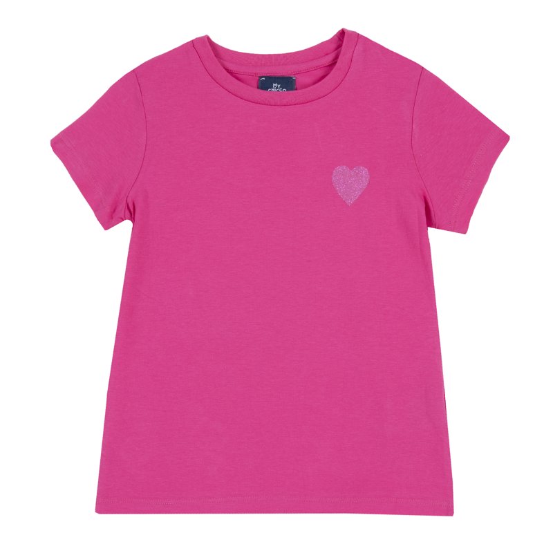T-SHIRT SHORT SLEEVE - DARK PINK