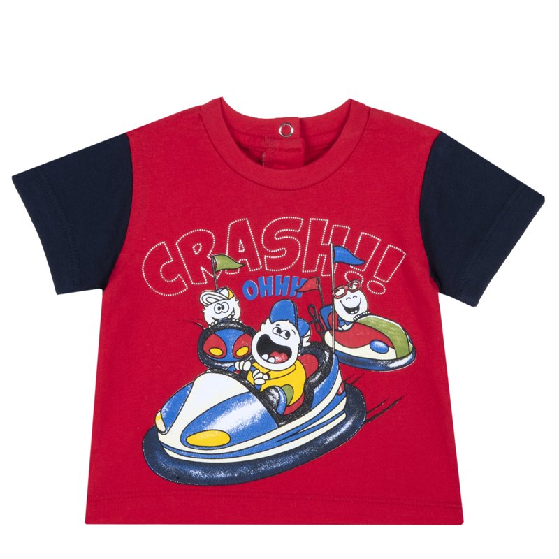 T-SHIRT SHORT SLEEVE - MEDIUM RED