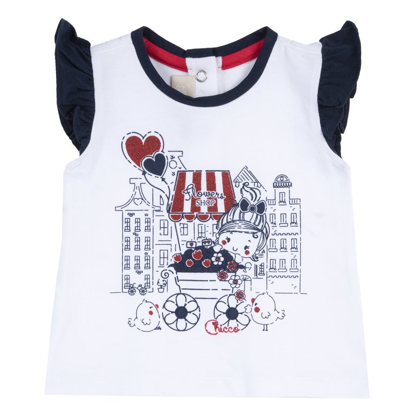 T-SHIRT SHORT SLEEVE - WHITE