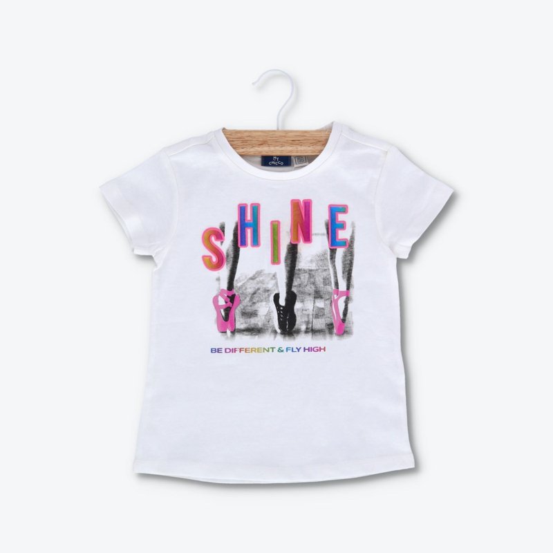 T-SHIRT SHORT SLEEVE - WHITE