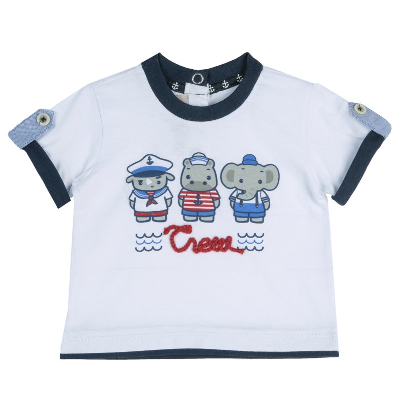 T-SHIRT SHORT SLEEVE - WHITE