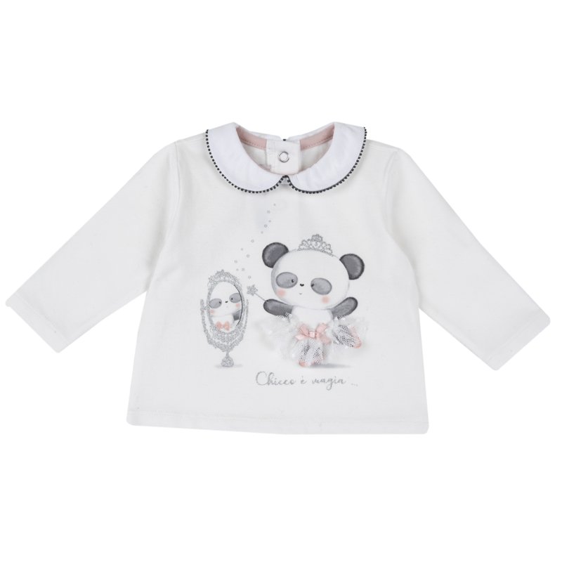 T-SHIRT LONG SLEEVE - WHITE