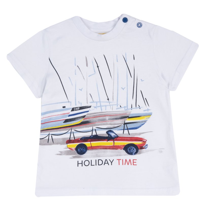 T-SHIRT SHORT SLEEVE - WHITE