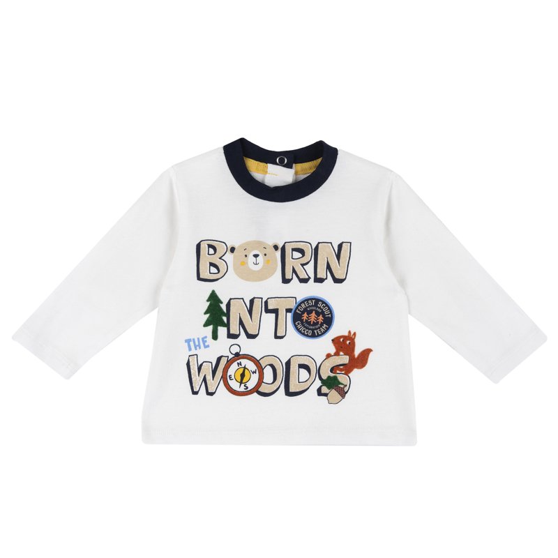 T-SHIRT LONG SLEEVE - WHITE