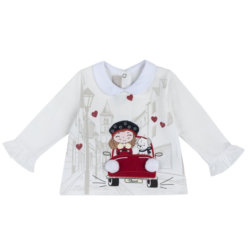 T-SHIRT LONG SLEEVE - WHITE