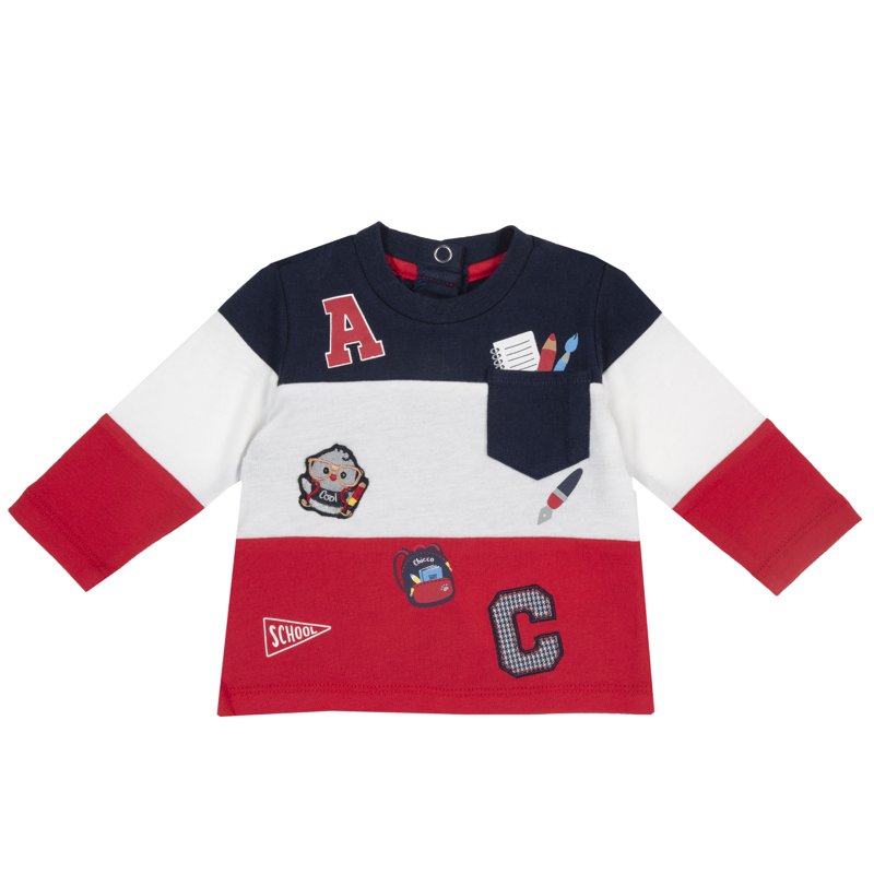 T-SHIRT LONG SLEEVE - MEDIUM RED