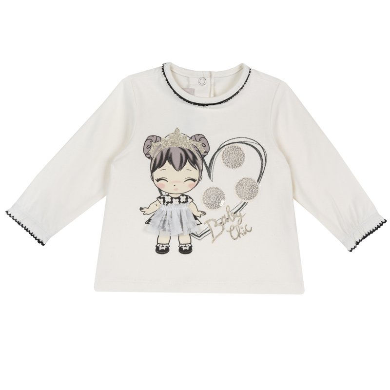 T-SHIRT LONG SLEEVE - WHITE