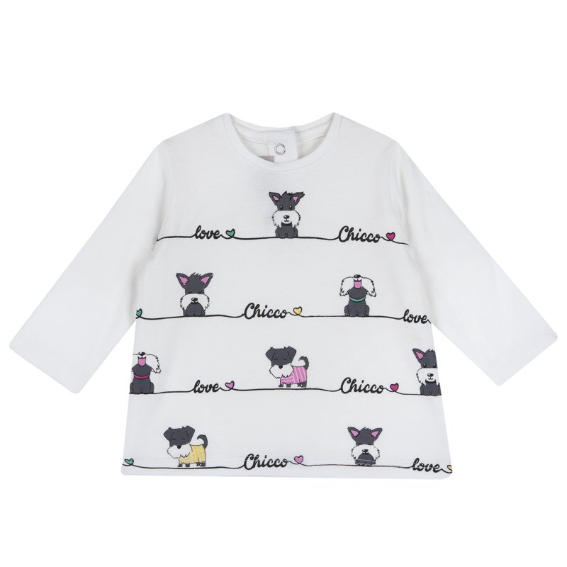 T-SHIRT LONG SLEEVE - WHITE