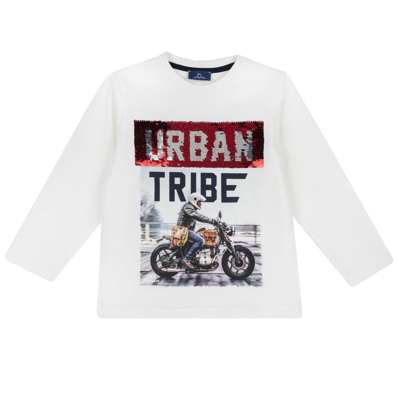 T-SHIRT LONG SLEEVE - WHITE