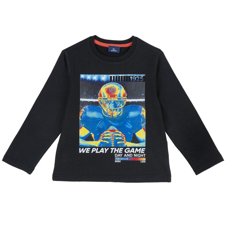 T-SHIRT LONG SLEEVE - BLACK