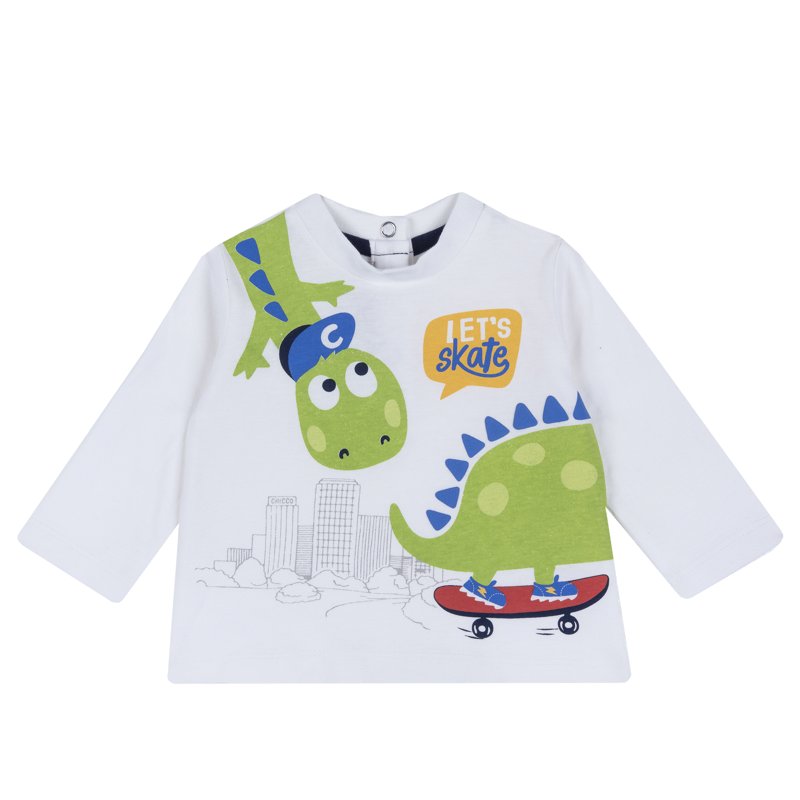 T-SHIRT LONG SLEEVE - WHITE