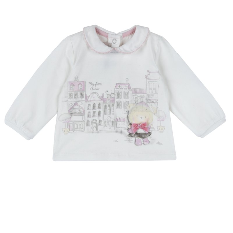 T-SHIRT LONG SLEEVE - WHITE