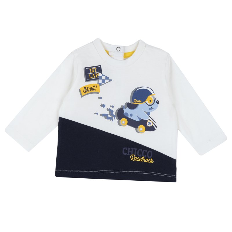 T-SHIRT LONG SLEEVE - WHITE