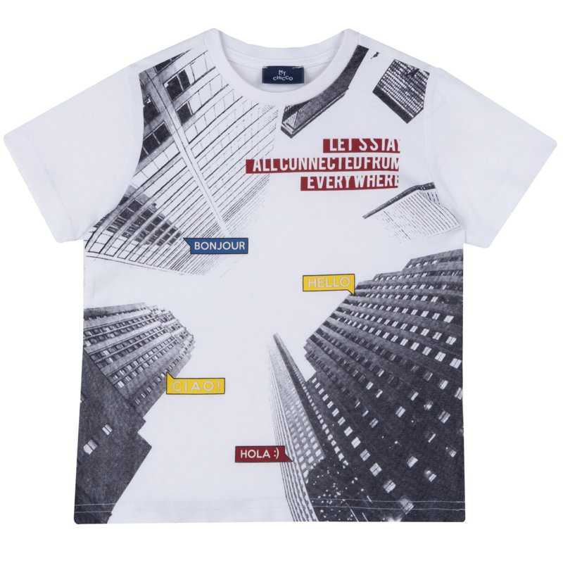 T-SHIRT SHORT SLEEVE - WHITE