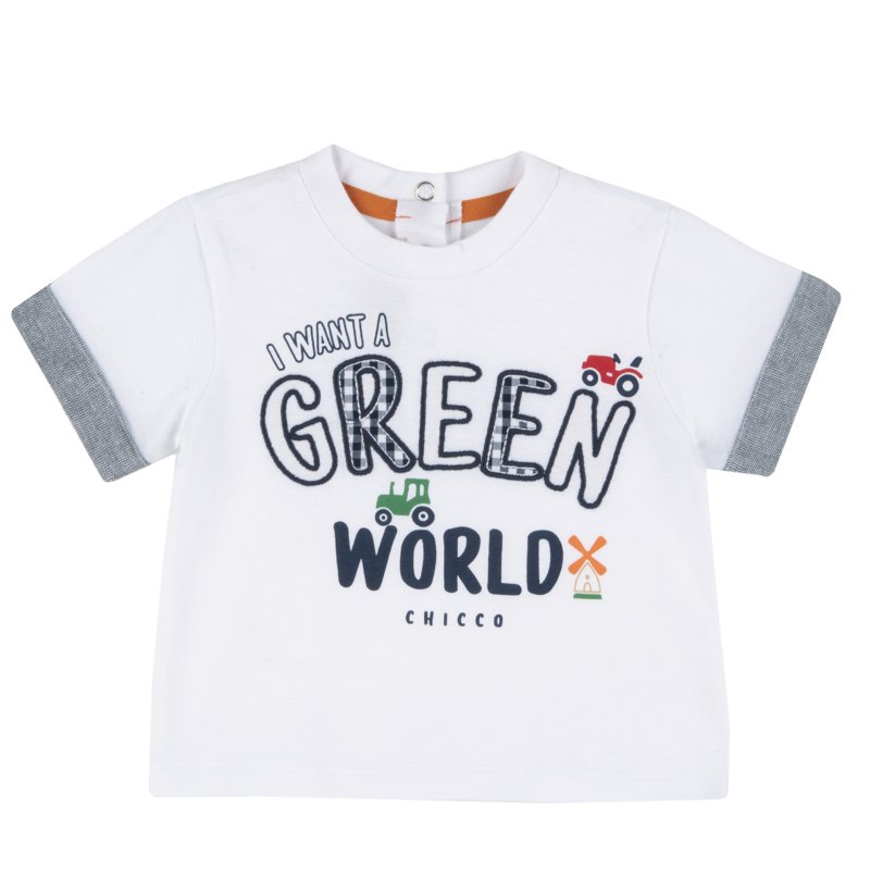 T-SHIRT SHORT SLEEVE - WHITE