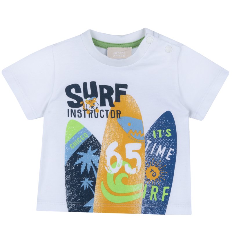 T-SHIRT SHORT SLEEVE - WHITE