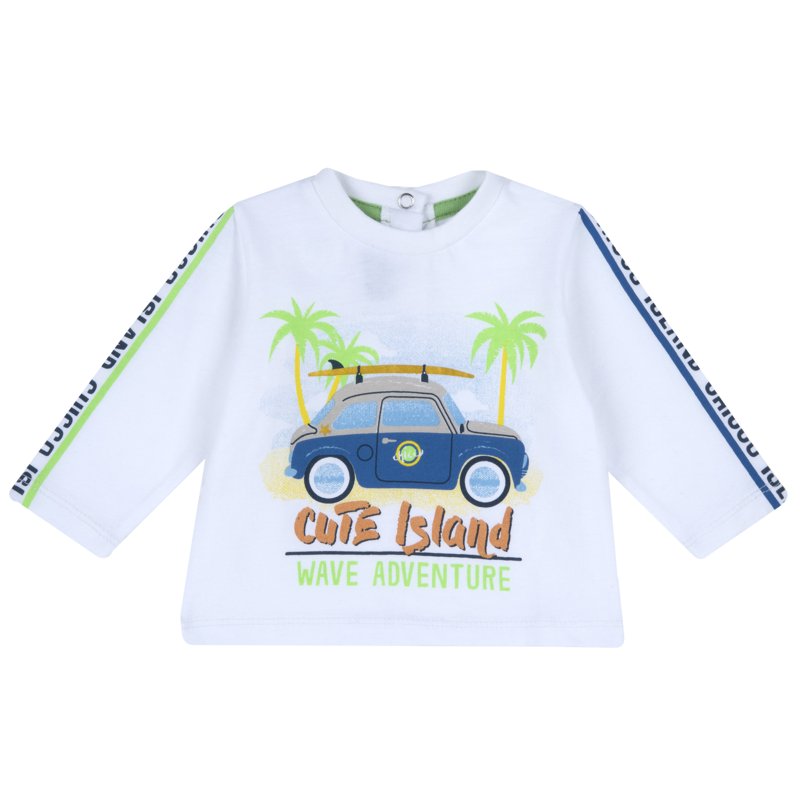 T-SHIRT LONG SLEEVE - WHITE