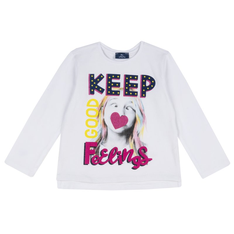 T-SHIRT LONG SLEEVE - WHITE
