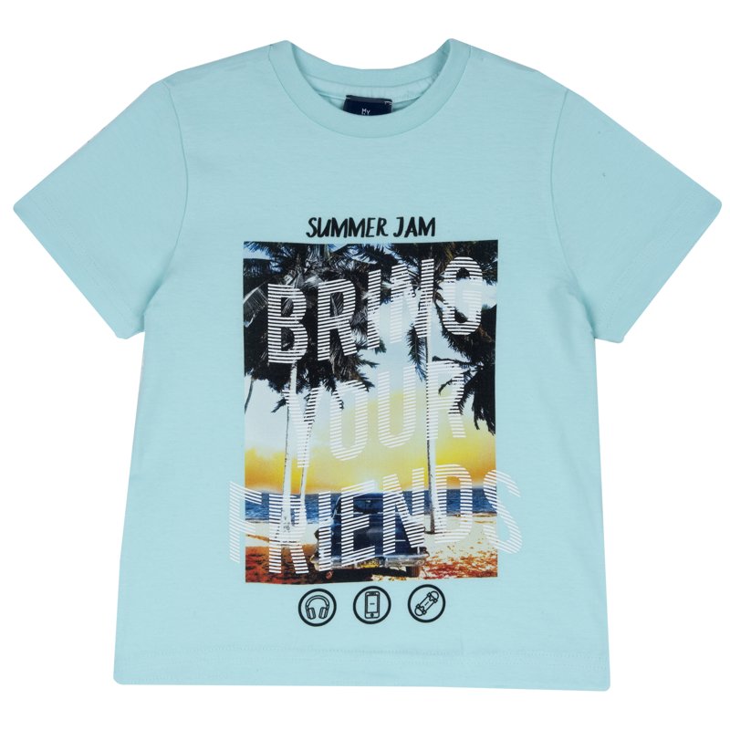 T-SHIRT SHORT SLEEVE - LIGHT GREEN